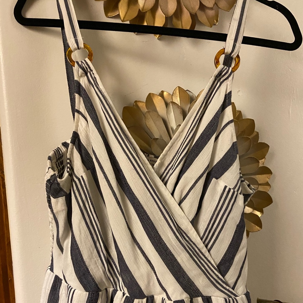 striped jumpsuit